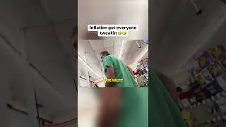 A man is shocked about the prices in the store 🤬😂🤣#priceaction #taxes #allajoke #funny