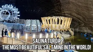 A Journey 400 Feet Below! Exploring Salina Turda Salt Mine, Romania