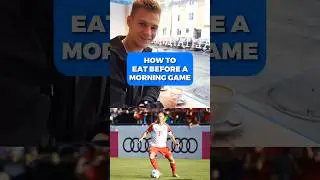 How to Eat Before a Morning Game #shorts