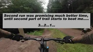 Forest of Dean Cycle centre Downhill trails MTB trails setting a time