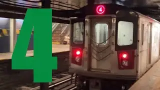 NYC Subway 2025: 4 Train (Brooklyn Bridge-Borough Hall)