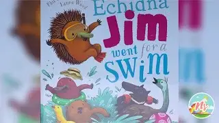 ECHIDNA JIM WENT FOR A SWIM | funny children story | Australian animals