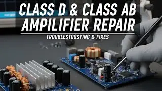 How To Repair Sound System ? Class D Amplifier Kaise Banaye ? Amplifier Reparing Karna Kaise Sikhe ?
