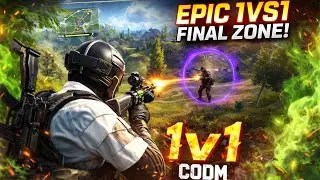 CODM EPIC 1vs1 FINAL ZONE 😱 | Last Circle Intense Fight | BR IsolatedCODM 