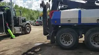 Metro Tow Truck's MXP-HD Side Puller in action Testing