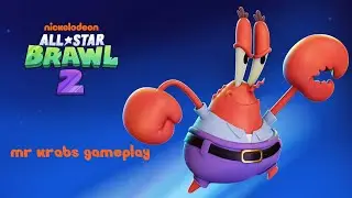 Nickelodeon All Star Brawl 2: Mr Krabs Gameplay