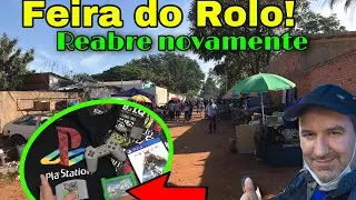 FEIRA do ROLO de SOROCABA REABRE NOVAMENTE! CAÇANDO RELÍQUIAS