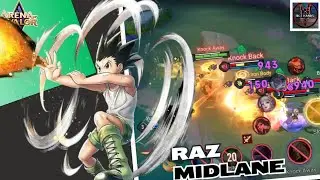 Raz Midlane Gameplay/ AOV /MVP/ Nuke Combo (@idlehands1571 )