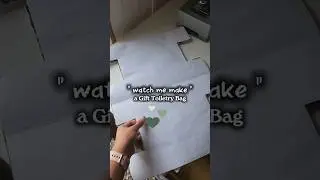 Making Comouflage Gift Toiletry Bag!✨️🫶 #shorts