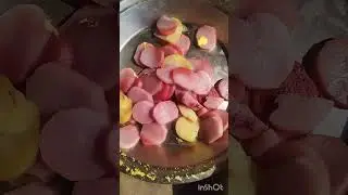 kadali manja Tawa Bhaja🍳 #villagerecipe #odiafood #cooking #youtubeshorts #shortsfeed