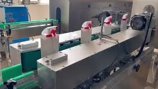 dish soap bottle shrink sleeve labeling machine