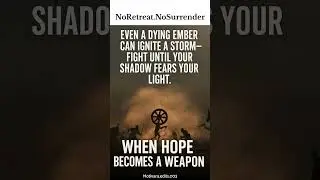 When Hope Becomes a Weapon#WarriorSpirit #UnbreakableWill#FightTillTheEnd #BattleBorn#comeback#getup