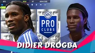 FIFA 22 Didier Drogba Pro Clubs Creation