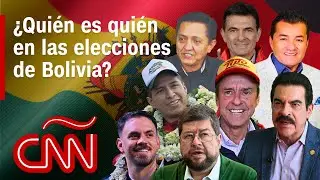 Un nuevo ciclo pol&iacute;tico: &iquest;qui&eacute;nes son los candidatos en las elecciones presidenciales de Bolivia?