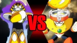 Mega Man - Pharaoh Man VS. Solar Man (Animation)