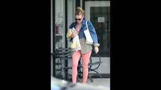 Dakota Fanning in Tights &ndash; Leaving the Gym in LA