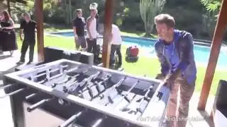 David Beckham amazing trick shot