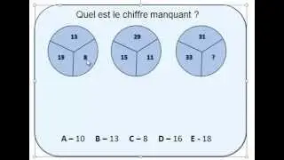 Test de logique numerique explication vidéo