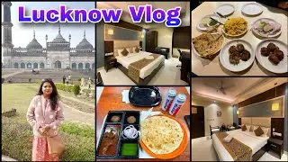 Lucknow Ep. 1 | Best and Affordable Hotel in Lucknow | Galouti Kebab and more | Lucknow Vlog