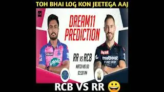 IPL 2023 RCB VS RR Today match prediction #shorts #ytshorts
