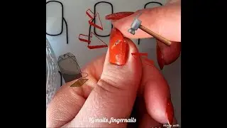 Repairing A Broken Nail With A TEA BAG?!👀😲