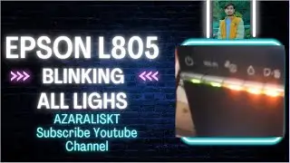 epson l805 all lights blinking error solution