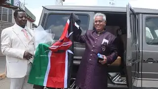 Dr Krishna ARRIVES IN KENYA AHEAD OF HIS GLOBAL PEACE INITIATIVE, DELIVERS THIS MESSAGE FROM NEPAL