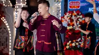 Ca sĩ Lô Thế Anh hát live trong lễ cưới La Hoàng Quý