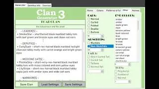 Emo warrior clan generator :3