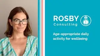 Rosby Wellbeing - Age-appropriate daily activity for wellbeing