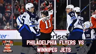 Philadelphia Flyers vs. Winnipeg Jets (10/16/25) - The Press Row Show: Pregame, INTs, Postgame