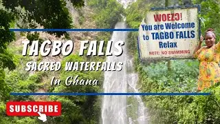 TAGBO Falls - A Sacred waterfalls in Ghana #tourisminghana #tagbofalls #africa