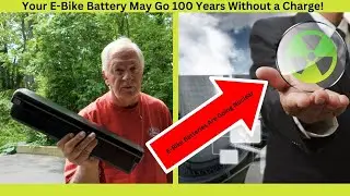 Revolutionary E-Bike Batteries: 100 Years Without Charging!