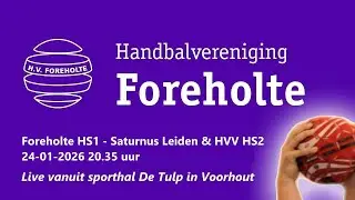 Foreholte HS1 - Saturnus Leiden & HVV HS2 (24-01-2026)
