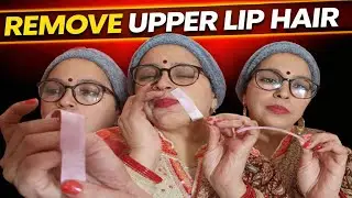 🔥 Wax Strips का कमाल ✨ 5 मिनट में Hair Clean | Beautician भी हैरान#viralvideo #trending 