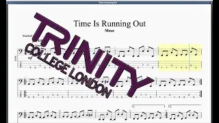 Time Is Running Out (2012 Syllabus) Trinity Grade 5 Bass