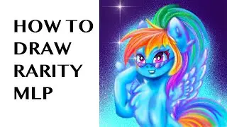 Drawing My Little Pony | Cute Rarity #3 | Friendship is Magic | Drawn by Mitelvic