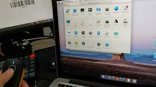 NETUM C750 Barcode Scanner, Mac system isn't recognized, modify the keyboard language settings