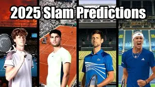 My 2025 ATP Grand Slam Predictions