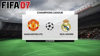 FIFA 07 (2007) - Real Madrid vs Manchester United - Gameplay XBOX 360 HD [Xenia]