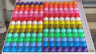 Relax with This Color Balls Sorting Puzzle &ndash; Smooth and Hypnotic Sorting Motions for Calmness