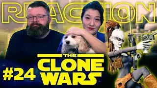 My Wife Watches The Clone Wars #24 - Assassin REACTION!!