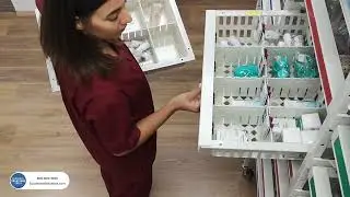 Hospital Supply Storage System Two Bin Kanban Automated Inventory