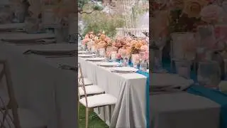 Spring and Summer wedding vibes in Europe. #destinationwedding  #weddingdecor #weddingplanning