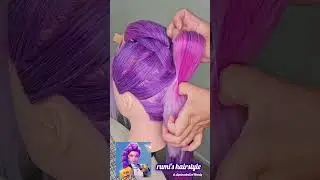 Rumi's hairstyle #demonhunters #rumi #kpop #hundrix #hairstyle