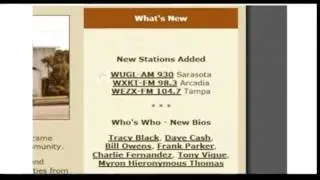 Central Florida Radio History - Radio Years !