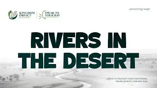 Morning Prayer: Speak to Your Day | Daily Devotional with Pastor Ojuh | Jan 22, 2026