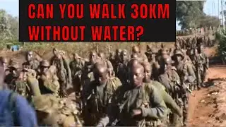 kdf recruits walk 30km without water during training in eldoret