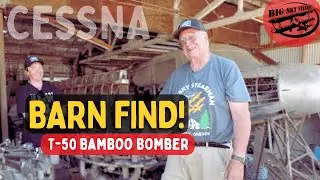Что в сарае? Находка из сарая! Самолет Cessna 