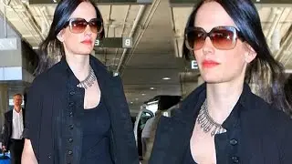 Eva Green Looks Pouty And Gothic